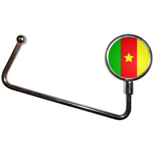 Cameroon Flag - Handbag Table Hook Hanger Cameroon Flag - Handbag Table Hook Hanger