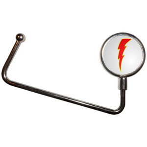 Lightning Bolt Red - Handbag Table Hook Hanger