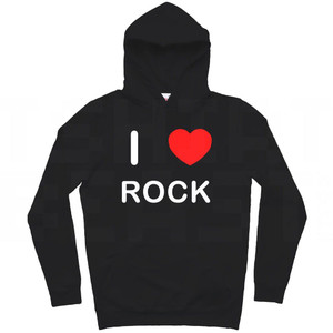 I Love Rock - Hoodie