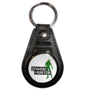 Zombie Hunter - Plastic Medallion Key Ring Zombie Hunter - Plastic Medallion Key Ring