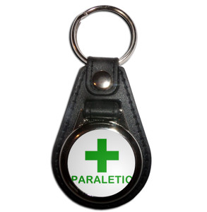 Paraletic - Plastic Medallion Key Ring