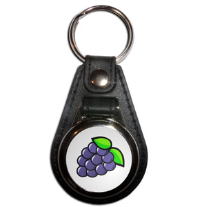 Fruit Machine Grapes - Plastic Medallion Key Ring Fruit Machine Grapes - Plastic Medallion Key Ring