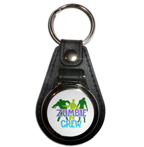 Zombie Crew - Plastic Medallion Key Ring