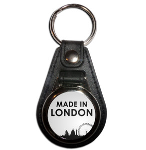 Made in London - Plastic Medallion Key Ring Made in London - Plastic Medallion Key Ring