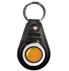 Fruit Machine Orange - Plastic Medallion Key Ring Fruit Machine Orange - Plastic Medallion Key Ring