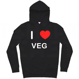 I Love Veg - Hoodie I Love Veg - Hoodie