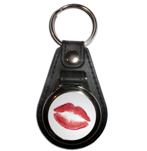 Lips - Plastic Medallion Key Ring Lips - Plastic Medallion Key Ring