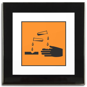 Corrosive - Square Glass Coaster