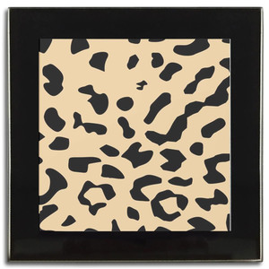 Leopard Print - Square Glass Coaster Leopard Print - Square Glass Coaster