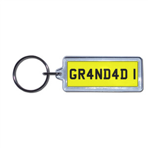 GRANDAD 1 - UK Number Plate Key Ring GRANDAD 1 - UK Number Plate Key Ring