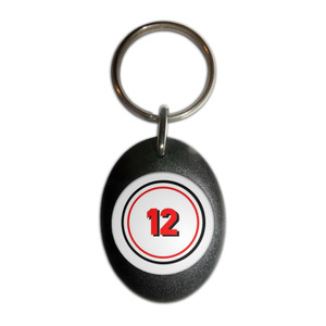 12 Certificate - Plastic Oval Key Ring 12 Certificate - Plastic Oval Key Ring