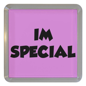 Im Special - Plastic Tea Coaster / Beer Mat