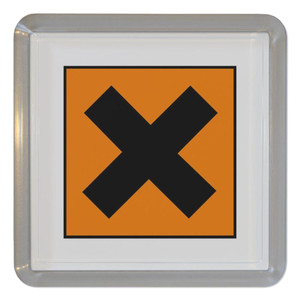 Irritant - Plastic Tea Coaster / Beer Mat