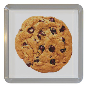 Cookie - Plastic Tea Coaster / Beer Mat