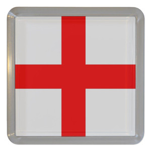 England Flag - Plastic Tea Coaster / Beer Mat England Flag - Plastic Tea Coaster / Beer Mat