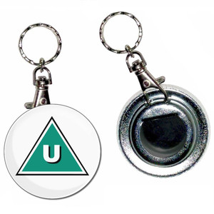 U Certificate - 55mm Button Badge Bottle Opener U Certificate - 55mm Button Badge Bottle Opener