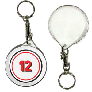 12 Certificate - 55mm Button Badge Key Ring 12 Certificate - 55mm Button Badge Key Ring