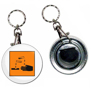 Corrosive - 55mm Button Badge Bottle Opener