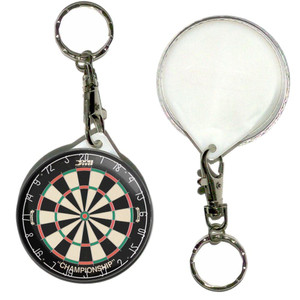 Dartboard - 55mm Button Badge Key Ring Dartboard - 55mm Button Badge Key Ring