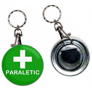 Paraletic - 55mm Button Badge Bottle Opener Paraletic - 55mm Button Badge Bottle Opener