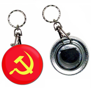 Soviet Union Flag - 55mm Button Badge Bottle Opener Soviet Union Flag - 55mm Button Badge Bottle Opener