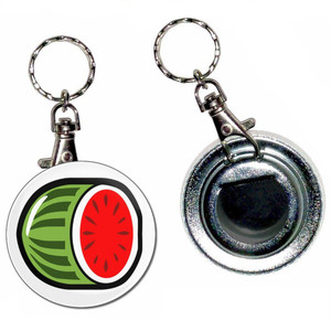 Fruit Machine Melon - 55mm Button Badge Bottle Opener Fruit Machine Melon - 55mm Button Badge Bottle Opener