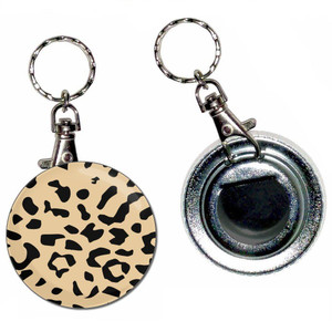 Leopard Print - 55mm Button Badge Bottle Opener Leopard Print - 55mm Button Badge Bottle Opener