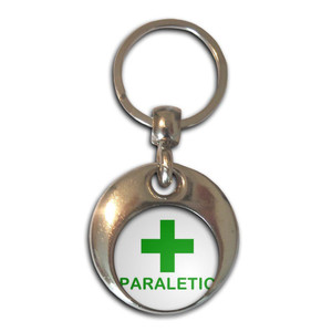 Paraletic - Round Metal Key Ring Paraletic - Round Metal Key Ring