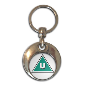 U Certificate - Round Metal Key Ring U Certificate - Round Metal Key Ring
