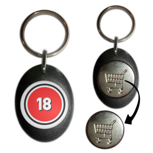 18 Certificate - Shopping Trolley Key Ring