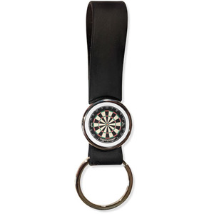 Dartboard - Silicone Loop Key Ring