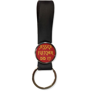 Jessica Fletcher Did It - Silicone Loop Key Ring
