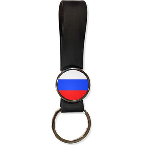Russia Flag - Silicone Loop Key Ring