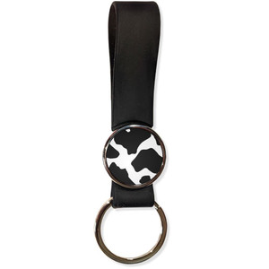 Cow Pattern - Silicone Loop Key Ring Cow Pattern - Silicone Loop Key Ring