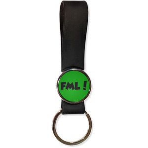 FML! Fuck My Life - Silicone Loop Key Ring FML! Fuck My Life - Silicone Loop Key Ring