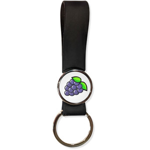 Fruit Machine Grapes - Silicone Loop Key Ring Fruit Machine Grapes - Silicone Loop Key Ring