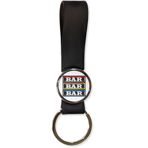Fruit Machine Bar - Silicone Loop Key Ring