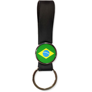 Brazil Flag - Silicone Loop Key Ring Brazil Flag - Silicone Loop Key Ring