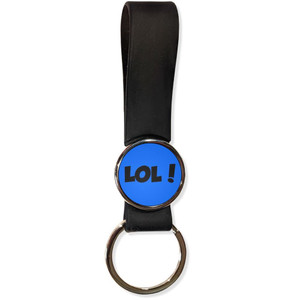LOL! Laugh Out Loud! - Silicone Loop Key Ring LOL! Laugh Out Loud! - Silicone Loop Key Ring