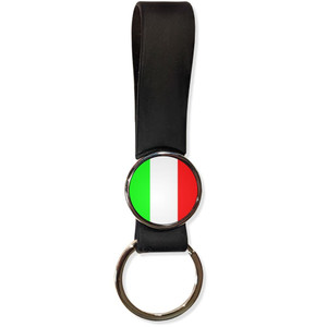 Italy Flag - Silicone Loop Key Ring Italy Flag - Silicone Loop Key Ring