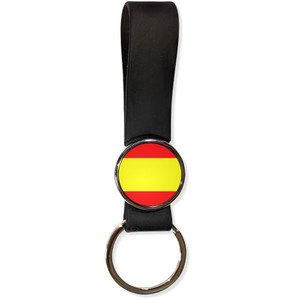 Spain Flag - Silicone Loop Key Ring