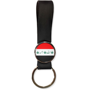 Iraq Flag - Silicone Loop Key Ring