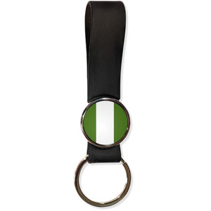 Nigeria Flag - Silicone Loop Key Ring
