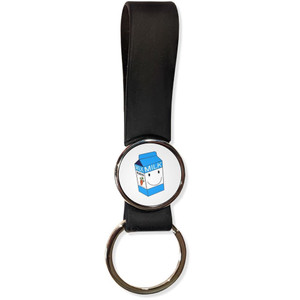 Milk Carton - Silicone Loop Key Ring Milk Carton - Silicone Loop Key Ring