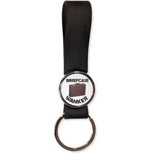 Briefcase Wanker - Silicone Loop Key Ring Briefcase Wanker - Silicone Loop Key Ring