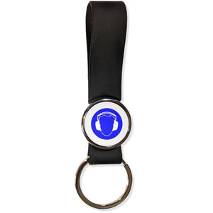 Ear Protection - Silicone Loop Key Ring