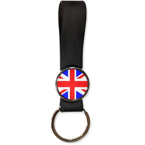 Union Jack UK Flag - Silicone Loop Key Ring Union Jack UK Flag - Silicone Loop Key Ring