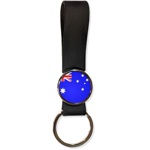 Australia Flag - Silicone Loop Key Ring Australia Flag - Silicone Loop Key Ring