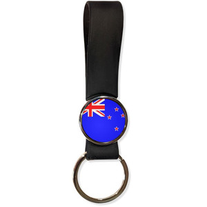 New Zealand Flag - Silicone Loop Key Ring