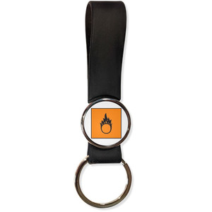 Oxydising - Silicone Loop Key Ring Oxydising - Silicone Loop Key Ring